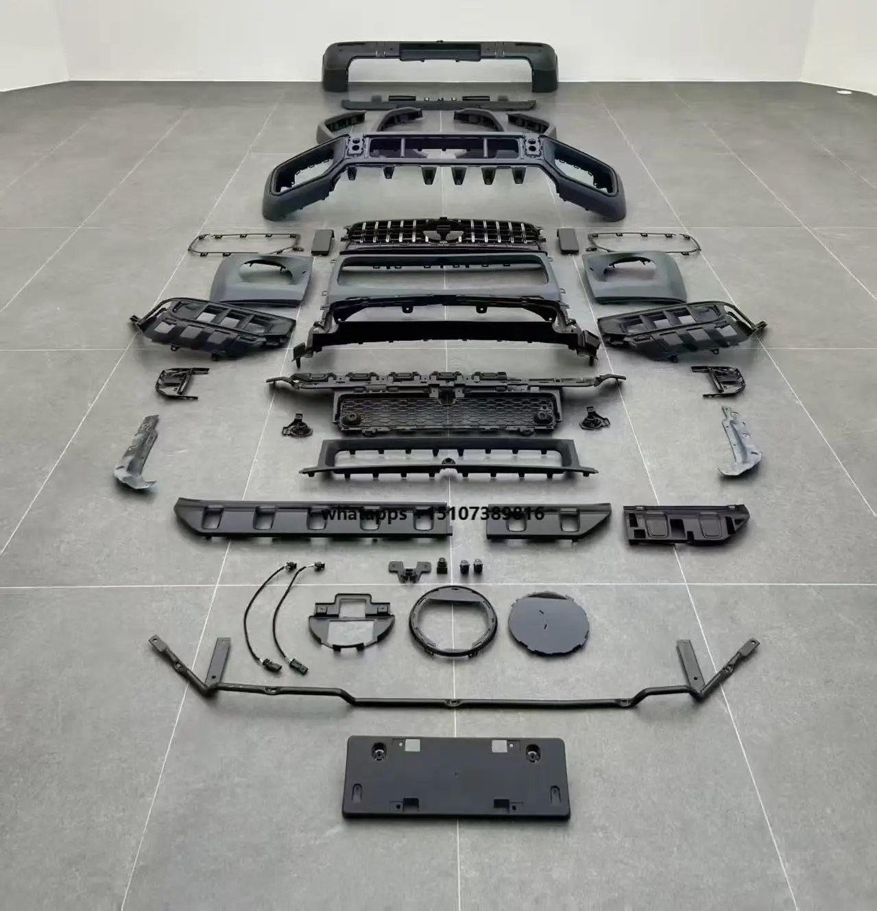 

Luxury Modification Universal BodyKit Car Front Rear Bumpers for G Class W464 2019-2024 Upgrade to W465 2025Y+ Style