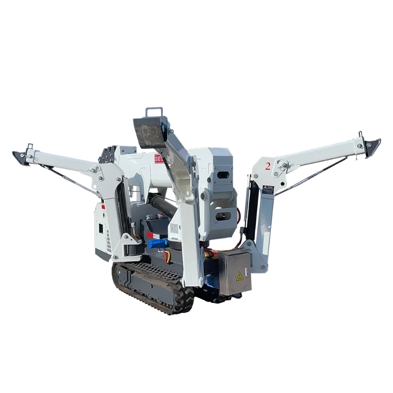 YG Smart Design Spider Crane Machine Electric Mobile Spider Crane Long Arm Fly Jib  3 Ton Mini Spider Crane Machinery for sale