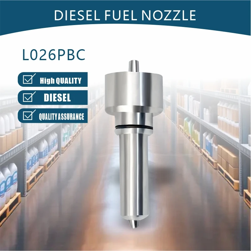 L026PBC Euro III Common Rail Diesel Engine Fuel Nozzle Automotive Fuel System Engine Spare Parts Suitable For Delphi LH3142