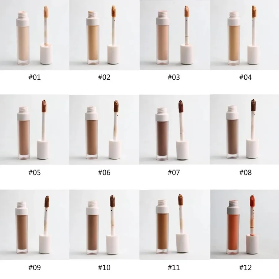 Vegan Liquid Concealer Private Label Cosmetics Waterproof Face Corrector Isolation Makeup Custom Logo