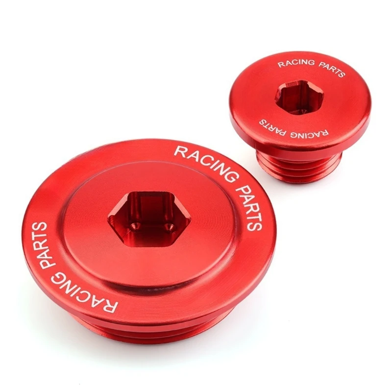 

A2BF High Precise Engine Oil Filler Drain Plug Cover Corrosion Resistant For CRF450R XR650L XR250R Motorcycles Accessories