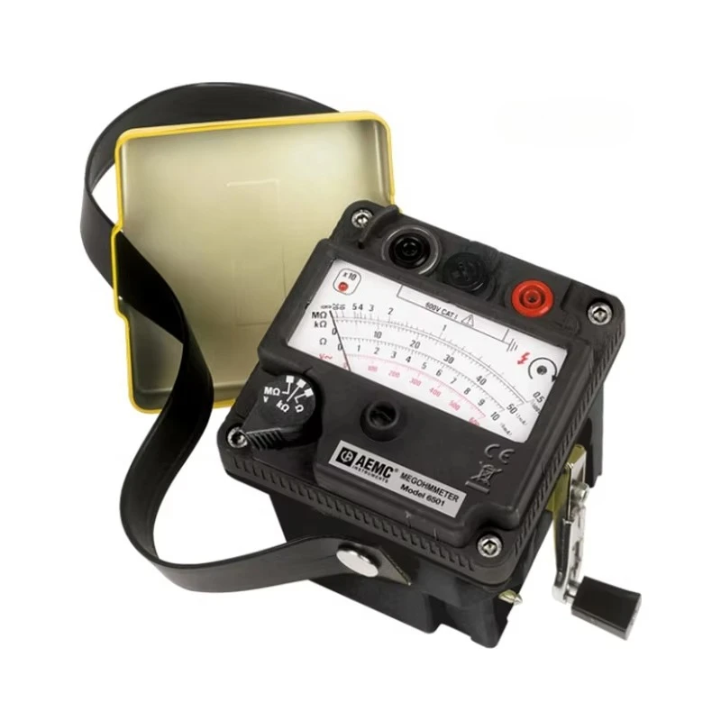 

Измеритель сопротивления изоляции (мегомметр) 6503, стрелочный тип, 1000В, недорогой