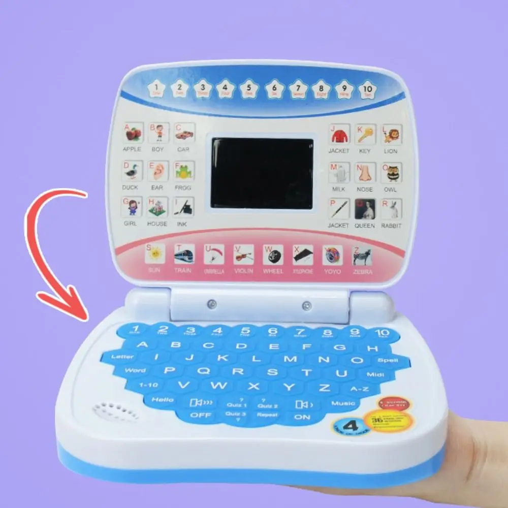 Elektronische leermachine Engels Taal leren Educatief kind Laptop Computer Engels met muis Laptop Kinderspeelgoed