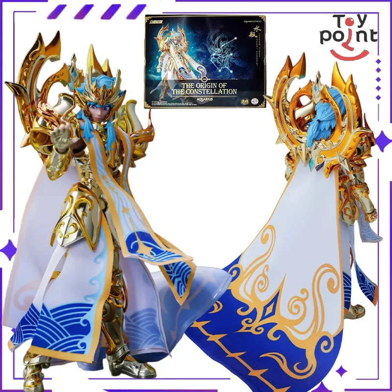 ของเล่นโมเดลตุ๊กตา Toypoint Original Star Origin Holy Cloth Mythology EX Metal God Aquarius Camry Star Shine Edition Mobile Doll ของขวัญจาก Giftspot