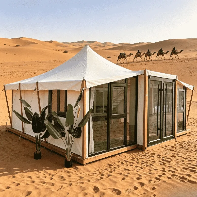 20ft Expandable Container Tiny House Foldable Prefab Portable Modular Mobile Office Home Living