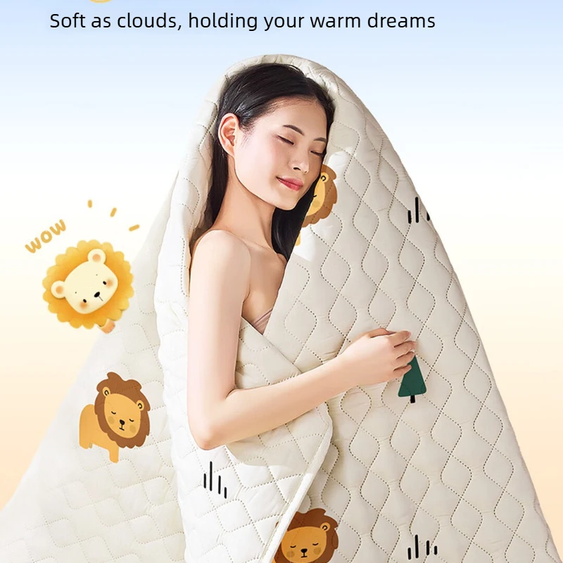 Electric Heated Blanket Temperature Control 12H Auto Off Washable Heating Mattress Pad for Single Double Bed Home Winter 전기 담요