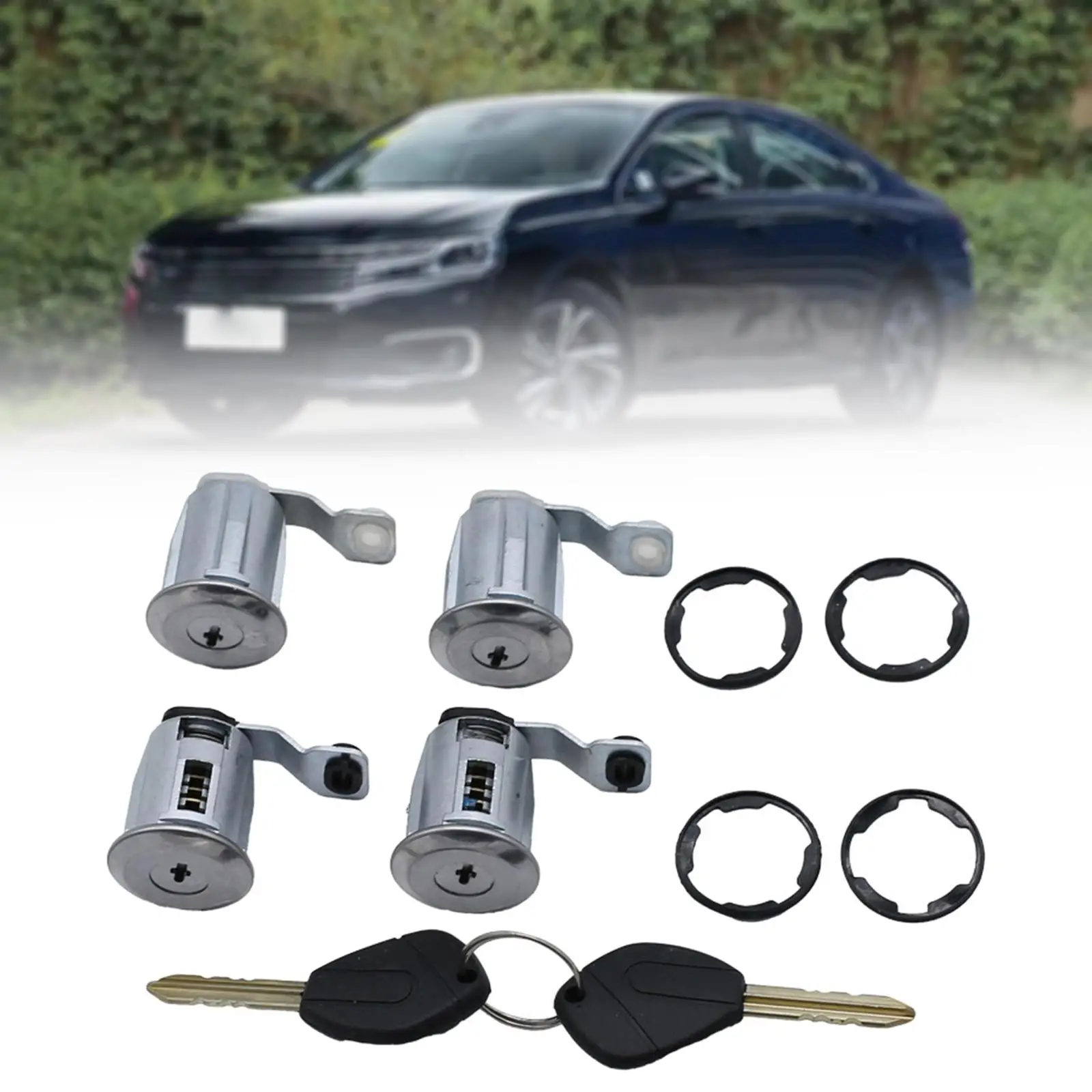 

Door Trunk Lock Barrel Cylinder Replaces Easy to Install Vehicles Accessories