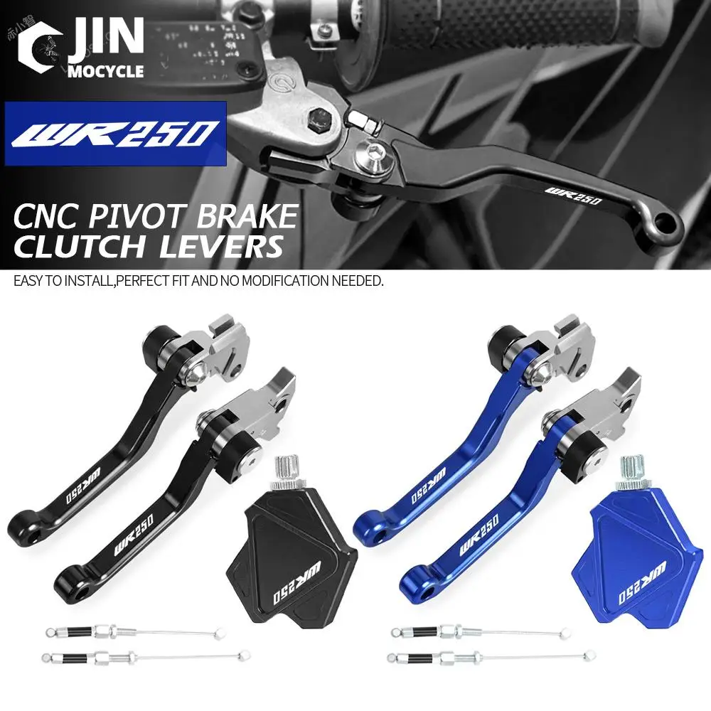 

For YAMAHA WR250 Z 1991-1998 1997 1996 Motorcross Accessories CNC Stunt Clutch Lever Easy Pull Cable System Brake Clutch Levers