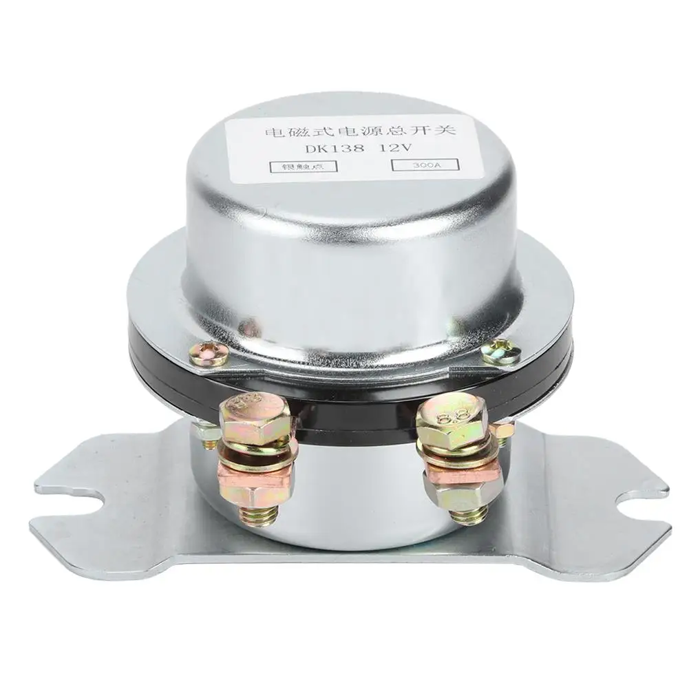 

12V 300A Car Total Power Switch for relay DK138 excavator relay construction Machinery Vehicles