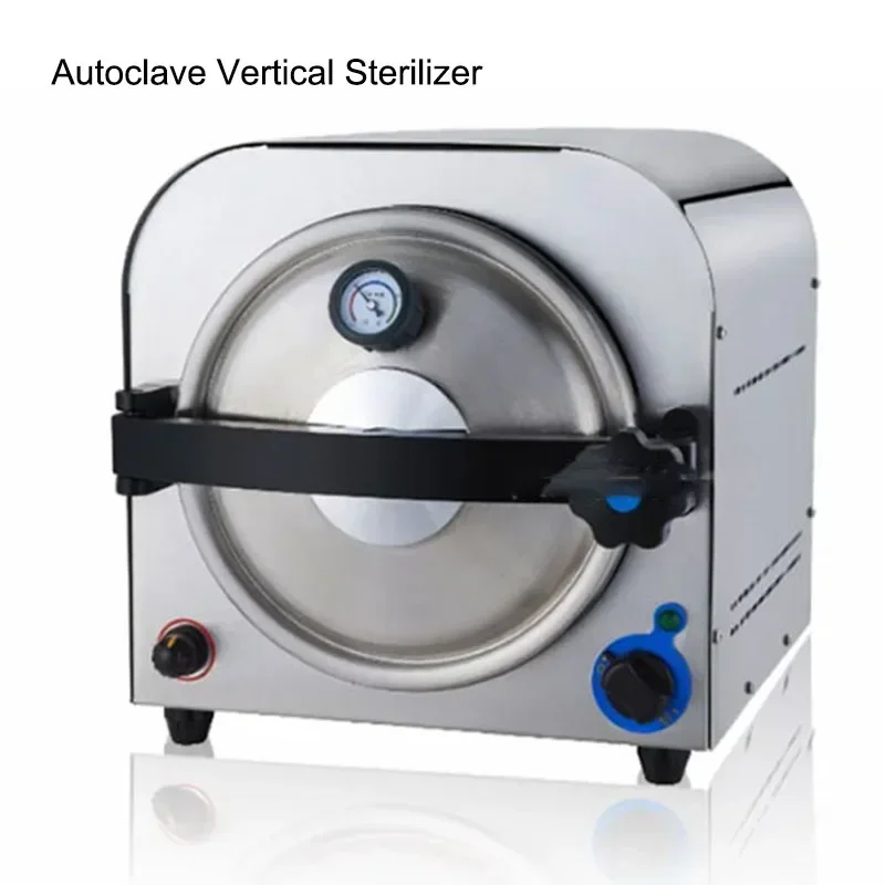 18L 14L Vertical Dental Autoclave Sterilizing Laboratory Steam Sterilizer Medical Steam Tool Manicure Tool Dry Heat Sterilizer