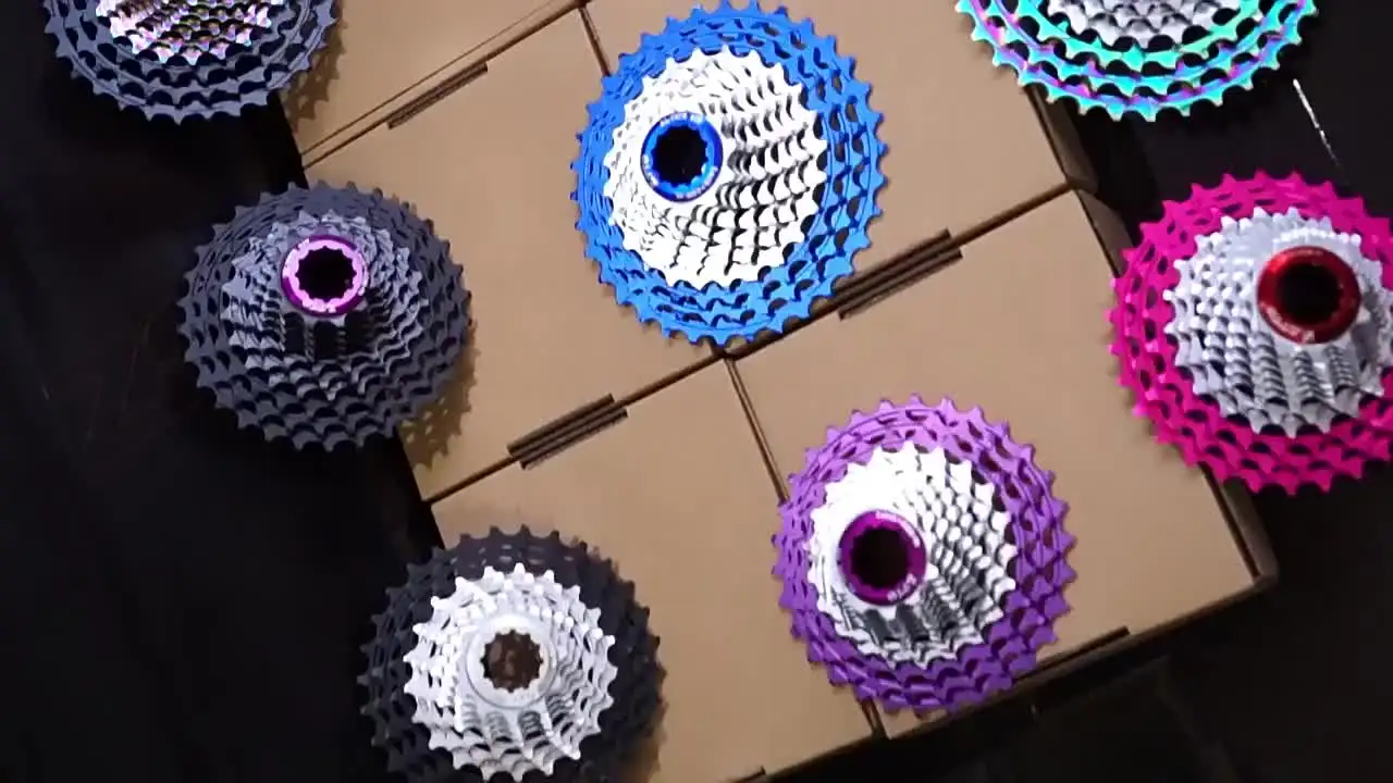 ZTTO 超軽量カセット 11 12 スピードロードバイクカセットレッド 11s