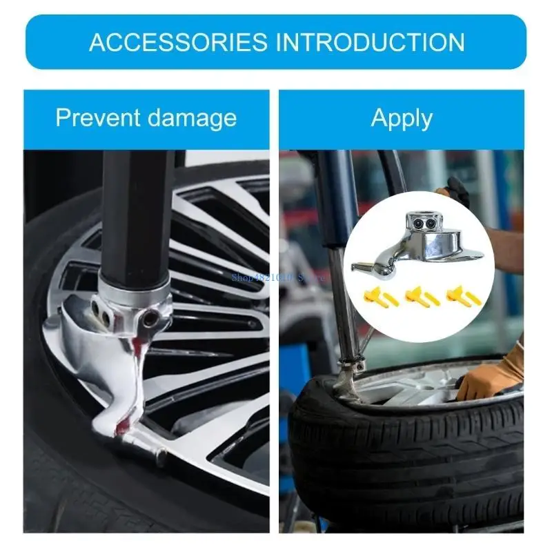 T3LF Car Tyre Changer Wheel Tyre Change Duck Head Tool Clamps Spenner Demount