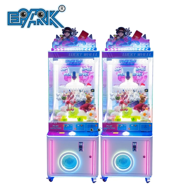 Máquina de juego de regalo para parque de atracciones, equipo, centro de juegos, máquina de juego que funciona con monedas, máquina con clip