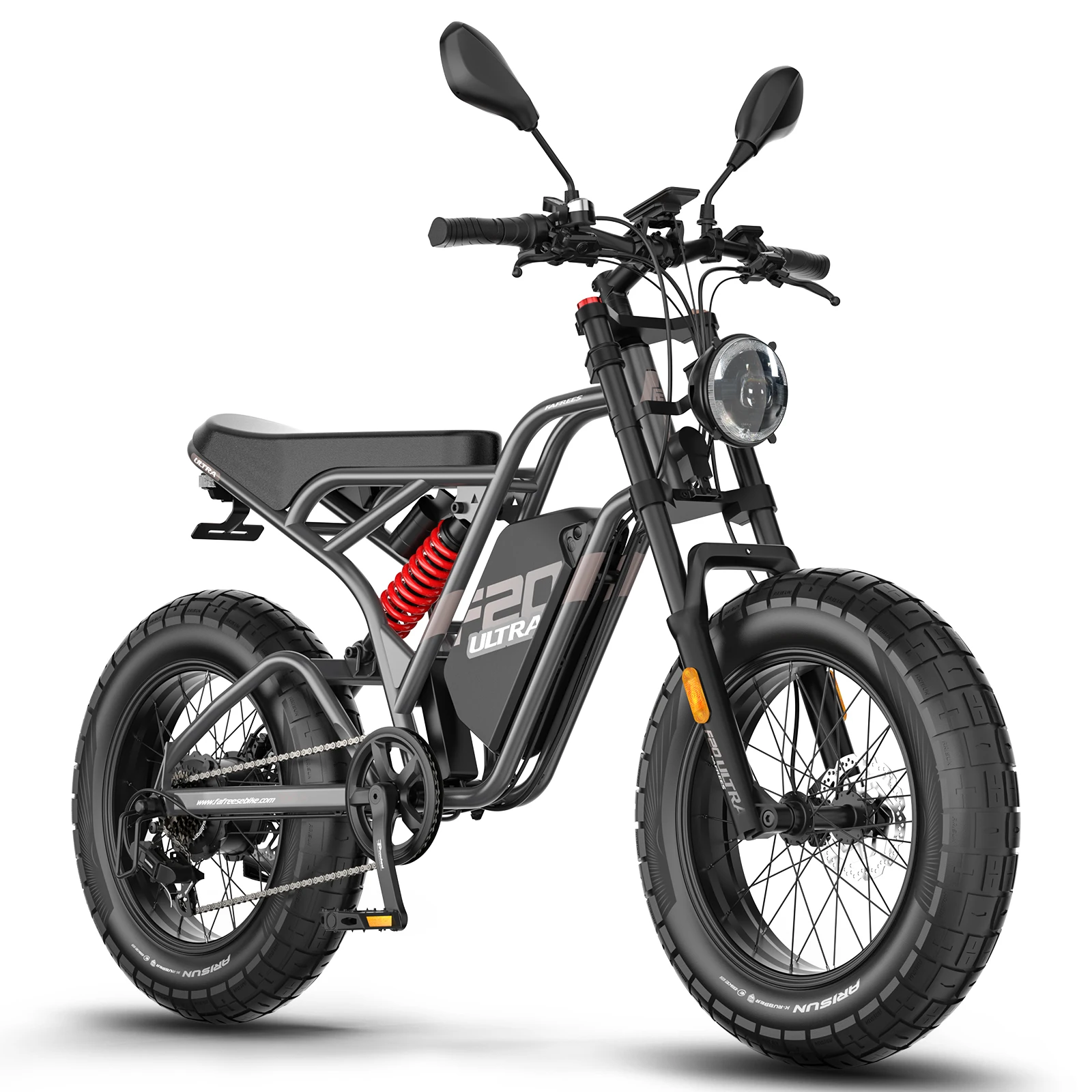 AliExpress FAFREES F20 ULTRA Adult electric bike 750W City ebike Battery: 48v25Ah E-bike 20 inches fat tire E-Mountain bike