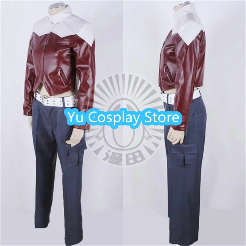 

Yu-Cosplay TIGER & BUNNY Barnaby Brooks Jr Cosplay Costume Party Suit Coat Pants Belt Full Set Halloween Carnival Uniform Custom