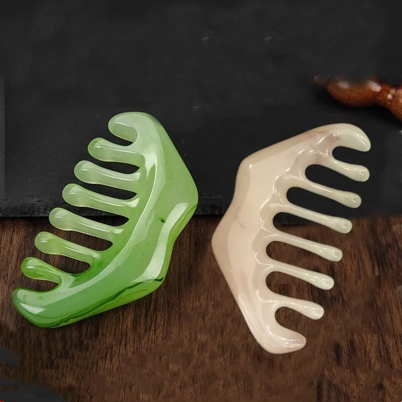

Beeswax Eight-tooth Comb Massage Comb With Smooth Teeth Beeswax Multi-function Massage Comb Eight-tooth Comb