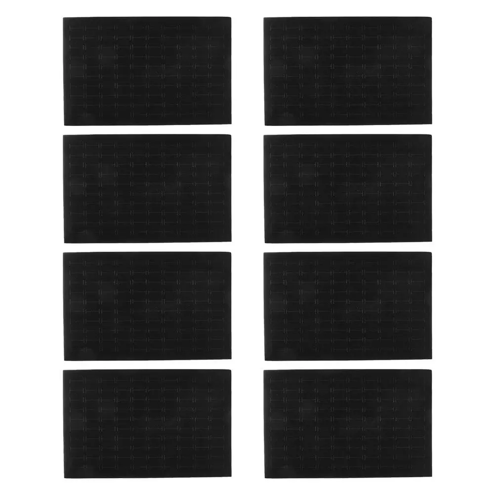 

Набор из 8 губчатых вкладышей для ювелирных изделий: подставки для колец, лотки для демонстрации, для организации хранения в коробках и ящиках, с защитой от царапин