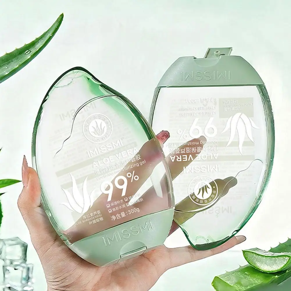 300G Soothing And Moisturizing Natural Aloe Vera Gel Post-Sun Repair Deeply Moisturizes And Protects Skin Barrier Non-Sticky New
