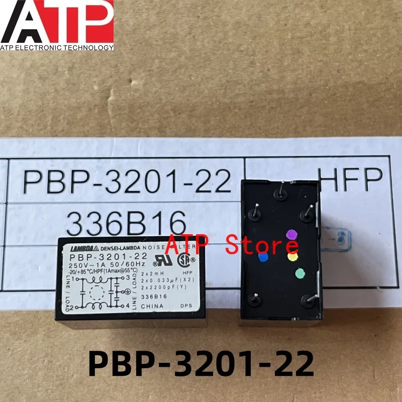 1PCS PBP-3201-22 Power filter module 1A 250V Integrated chip IC original inventory