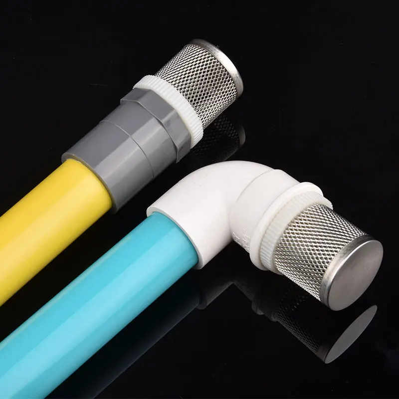 20/25/32mm Stainless Steel Filter Net Aquarium Fish Tank Filter Suction Net Drip Irrigation Filter Water Pump Inlet Tube Fillter