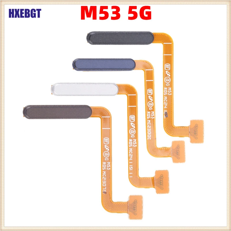 

For Samsung Galaxy M53 sm-m536 5G Fingerprint Finger Print Touch ID Sensor Power Button Flex Cable Repair Parts