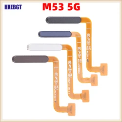 For Samsung Galaxy M53  sm-m536 5G Fingerprint Finger Print Touch ID Sensor Power Button Flex Cable Repair Parts