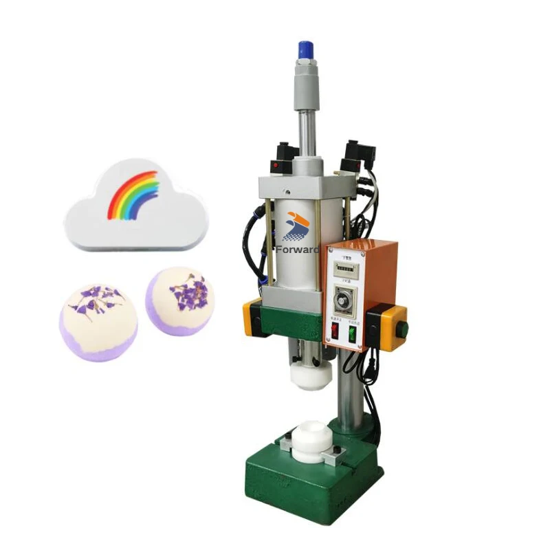 

Pneumatic Fizzy Bath Compression Mold Making Machine Low Price Bubble Block Ball Press Equipment for Sale