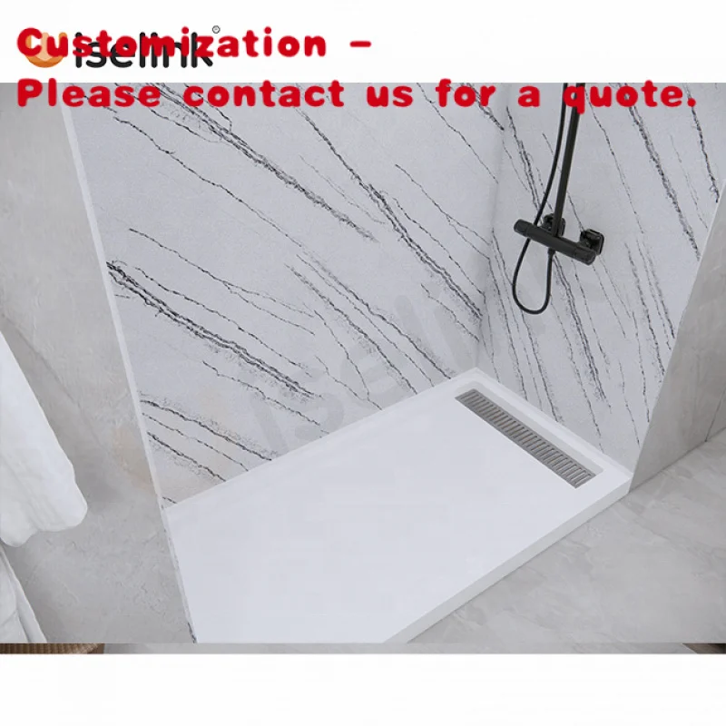 

custom.Wiselink Bathroom Marble Decorative Shower Wall Panel Shower Surround