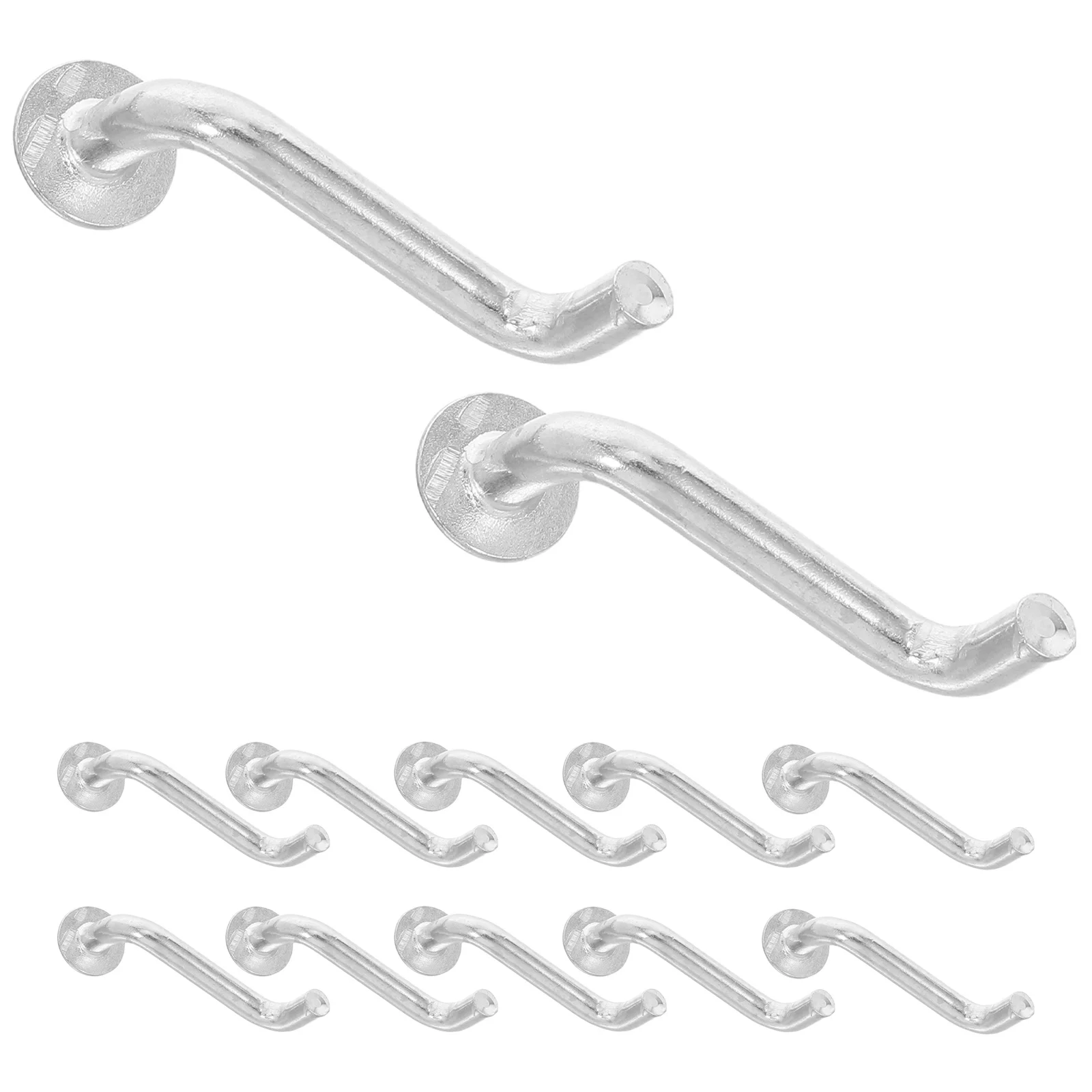 

50Pcs Heavy Duty Safety -Shaped Zinc Coated for Pallet Rack Shelf Stability Warehouse Accessories Shelf Safety