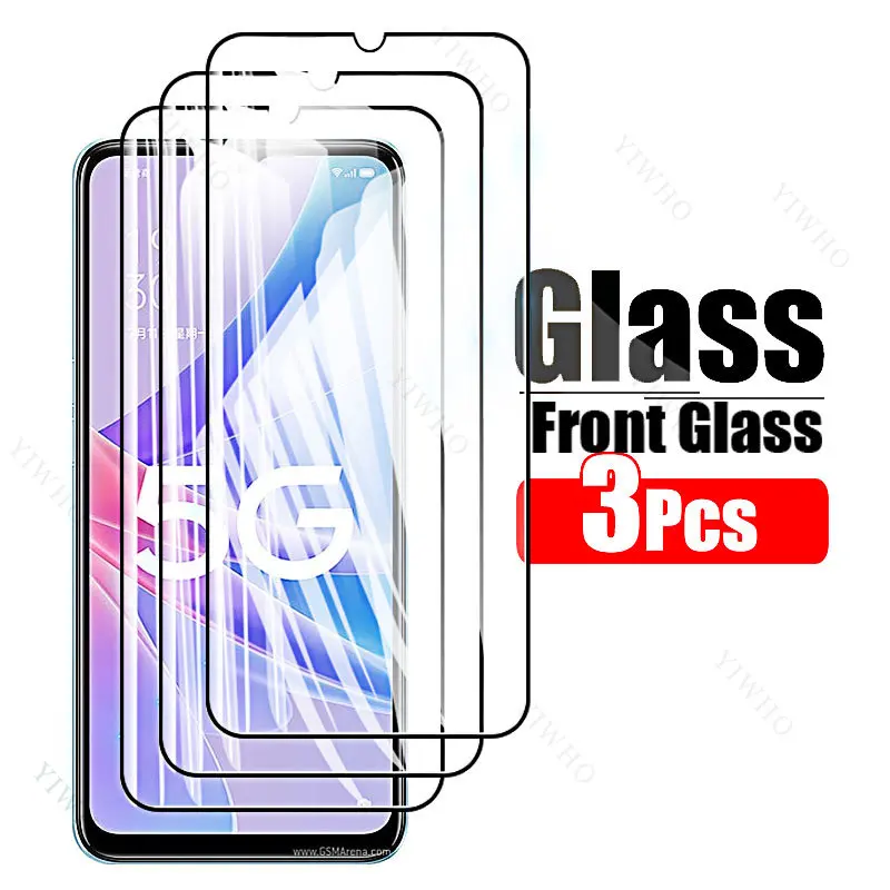 3PCS Tempered Glass for OPPO A98 A97 A96 A95 A94 A93S A93 A92S A92 5G Screen Protector for Oppo A 98 97 96 95 94 93 92 A93s A92s