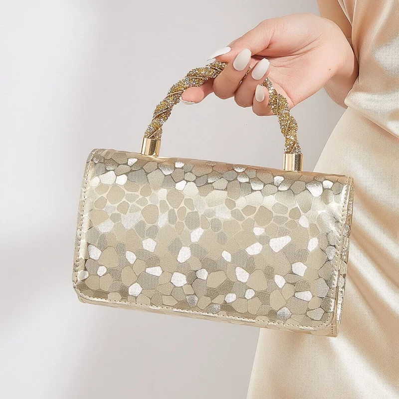 

Fashion Elegant Clutch Bag New 2025 Hot Selling Chain Dinner Bag Bride Bridesmaid Lady Handbag Factory Outlet