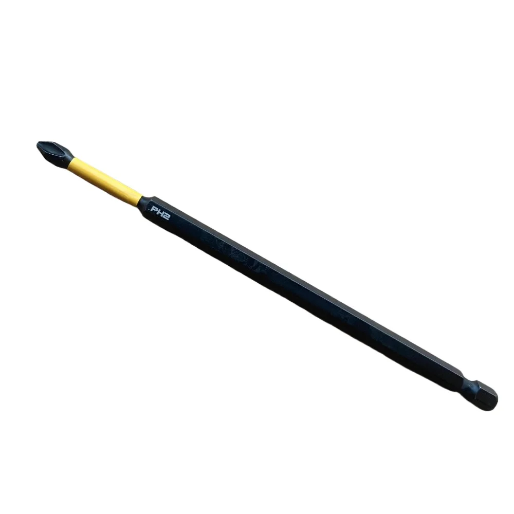 

Various types of impact resistant screwdriver bits