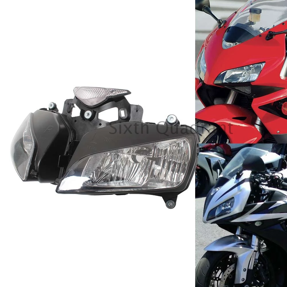 

For Honda CBR1000RR 2004 2005 2006 2007 Black Motorcycle Front Headlight Head Light Lamp Headlamp Assembly CBR 1000 RR Accessory