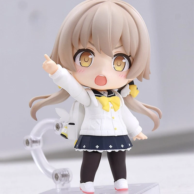 10cm Anime GSC 2321 Figurine Blue Archive Statue Nendoroid Ajitani Hifumi Figure Q Version Movable Model PVC Collectible Toys