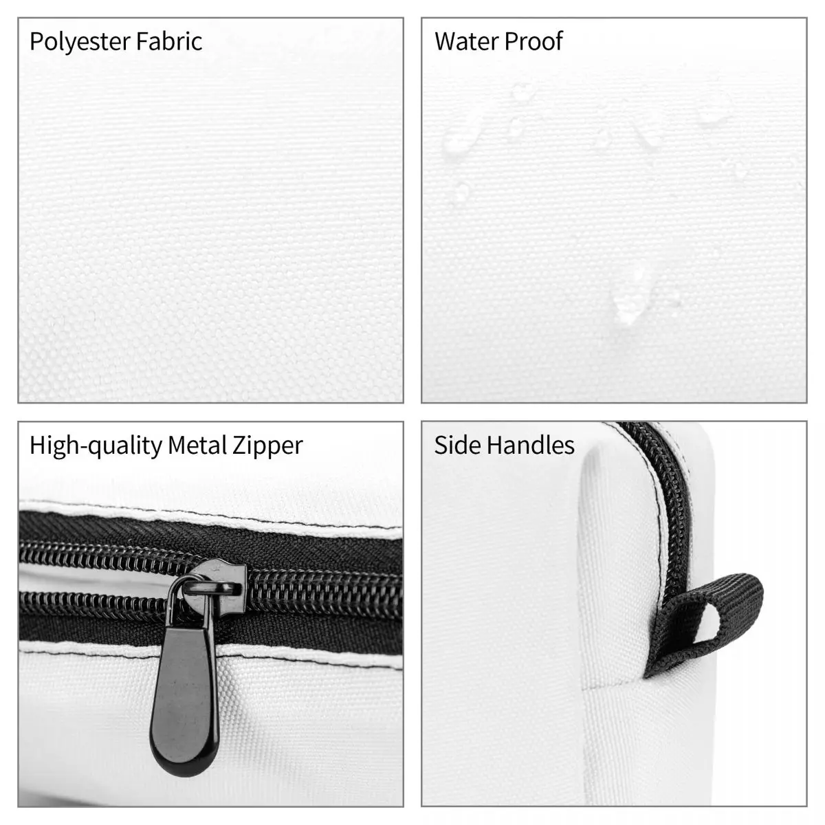 Baby Rilakkuma And Friends Cosmetic Bag for Women Makeup Bags Travel Water Resistant Toiletry Bag Organizer Pouch