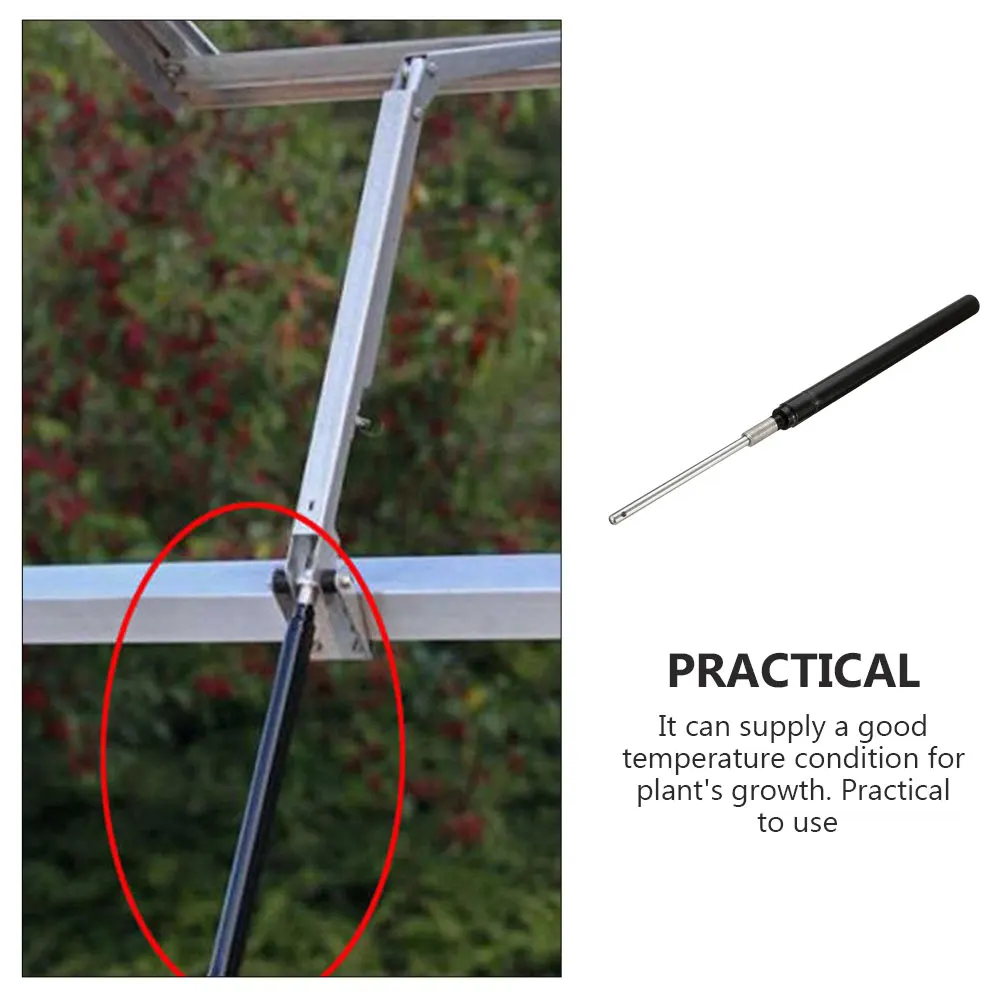 

Automatic Window Opener for Greenhouse Thick Galvanized Aluminum Wind Resistant Metal Vent Tool Auto Roof Opener Gardening