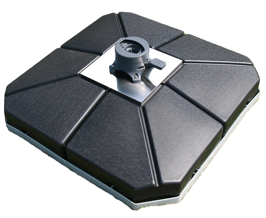 Heavy Water Injection Plastic Resin Umbrella Base Bracket Umbrella Base Forarge Umbrellas