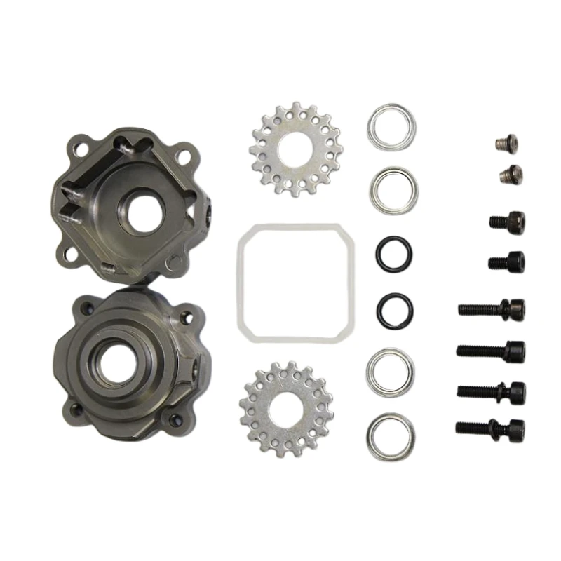 

Rovan All-metal cnc Differential Mechanism Case Shell set for 1/5 Rc Car Toys Hpi Racing Baha 5B/5T/SC Buggy Truck Upgrade Parts