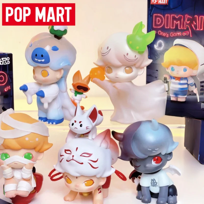 

Hot POP MART DIMOO No One's Gonna Sleep Tonight Series Blind Box Toys Guess Bag Mystery Box Mistery Caixa Action Figure Gifts