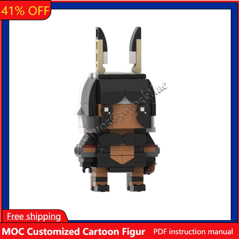 

231PCS MOC Famous Animation Figures Series Brickheaded Models Sets DIY Creative Bricks Assembly Toy Kids Gift Collection Display