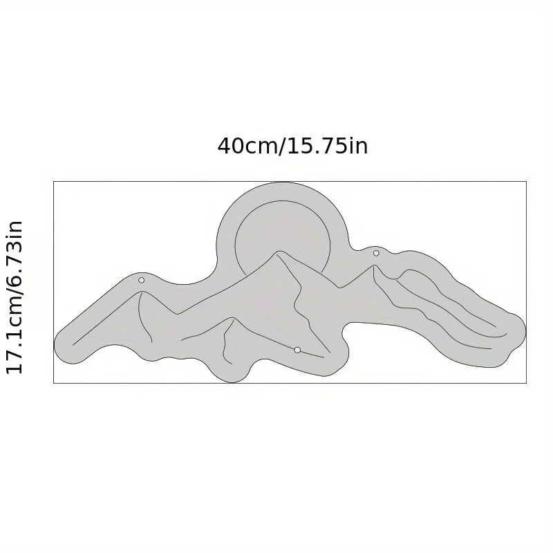 Mountain Neon Sign Light-Colorful Sunset LED Decoration with Switch Control-for Bedroom, Living Room, Hotel Wall Decoration