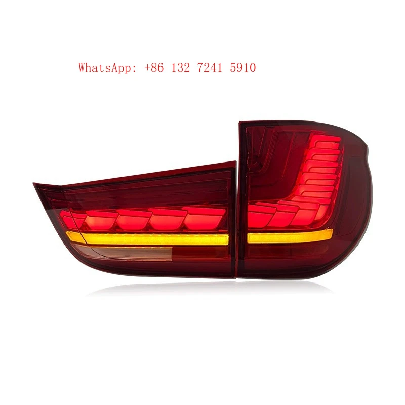 Hongsheng Factory Direct Sales Suitable for X5 taillight assembly, 2014-2018 F15 modified dynamic mesh LED turn signals