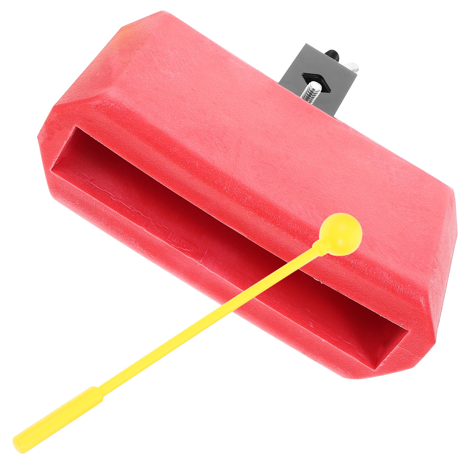 

Cow Bangzi Accessories Drum Percussion Instrument Red Color Easy Install Durable Plastic Metal Portable Storage