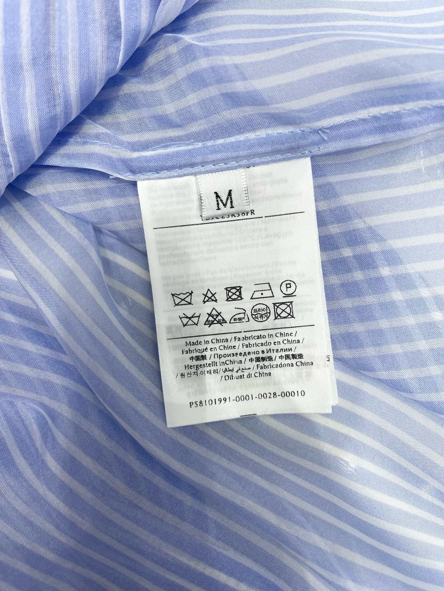 Chemise décontractée à rayures verticales pour femmes, vêtements pour femmes, printemps, été, nouveau, 2024, 632