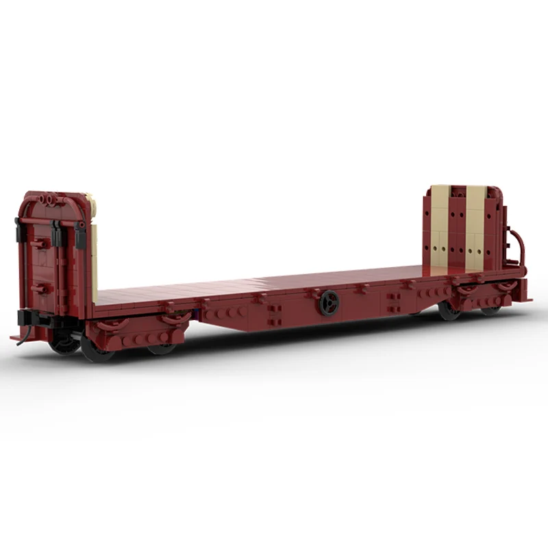 

City Car Model MOC Building Bricks QAB Bulkhead Flatwagon Modular Technology Gifts Holiday Assemble Children Toys Suit