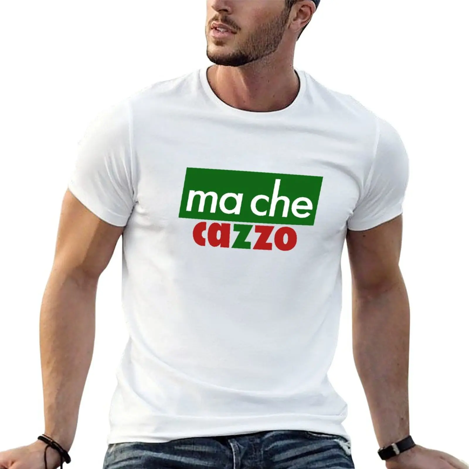 Ma che cazzo T-Shirt Trendy Print Short Sleeve T-Shirt