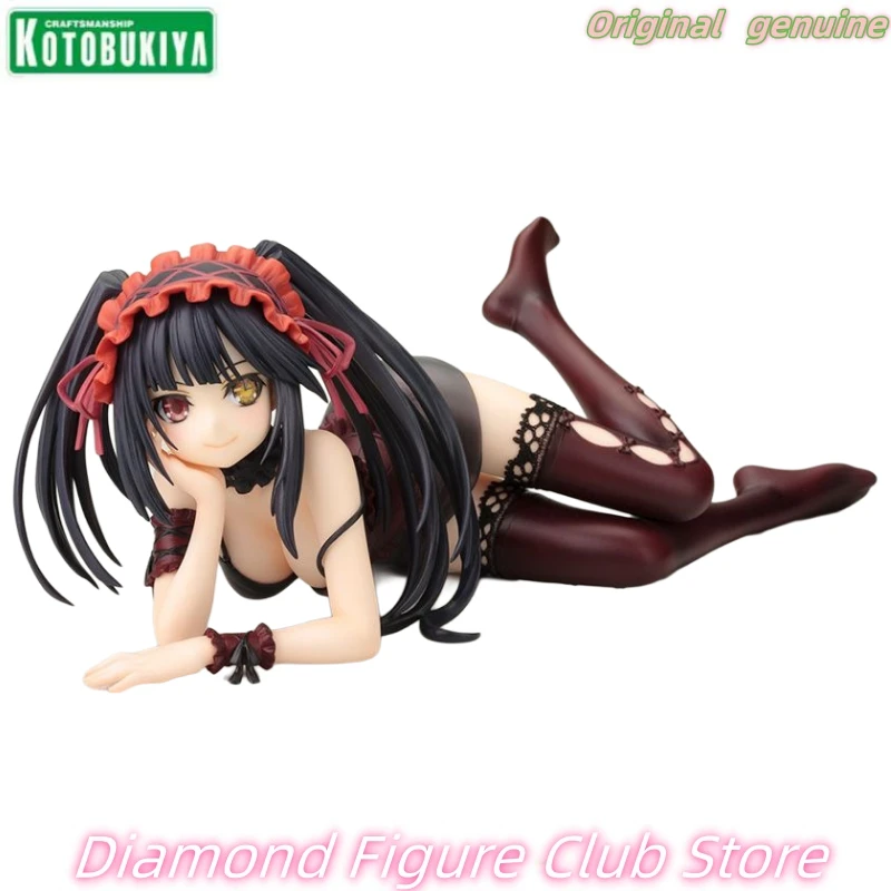 In Stock Original KOTOBUKIYA DATE A LIVE Kurumi Tokisaki 1/7 Anime Figure Collectible Model Ornaments Dolls Statuette