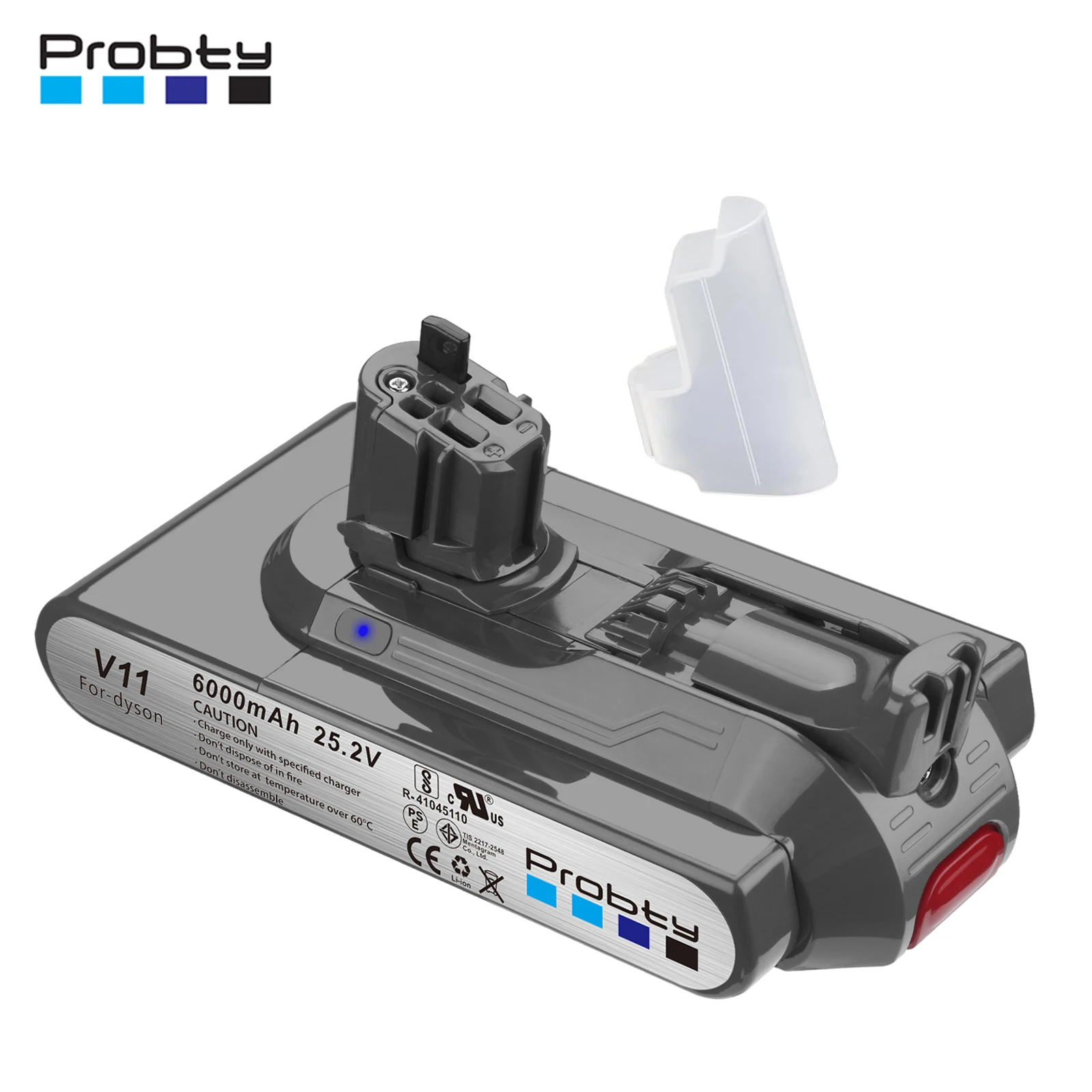 

25.2V 6.0Ah Replacement for Dyson V11 V15 Click in Battery Part No. 970938-01 SV15 SV16 SV17 SV22 SV28 SV29 SV47 970425-01