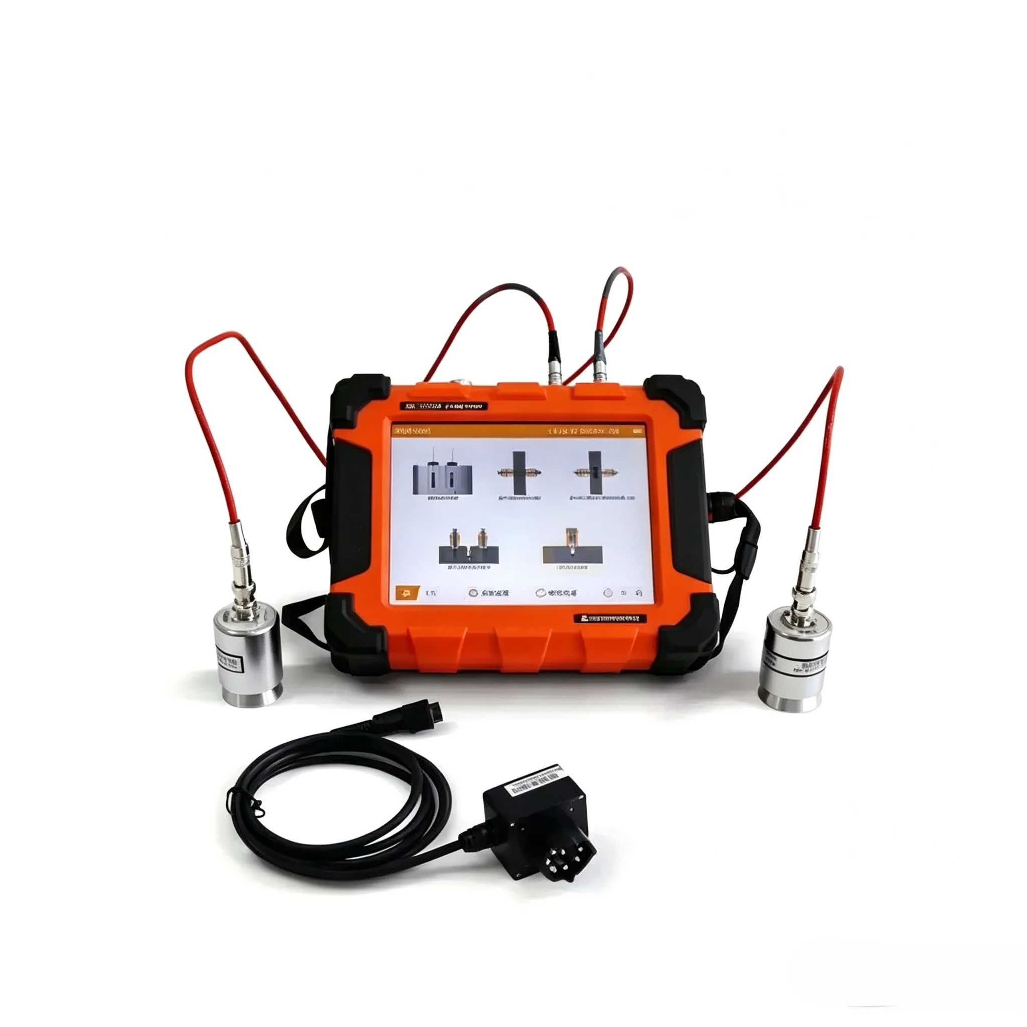 ZBL-U550C Ultrasonic Concrete Detector Non-Metal Material Crack Width Testing Equipment With CP50 Transducers