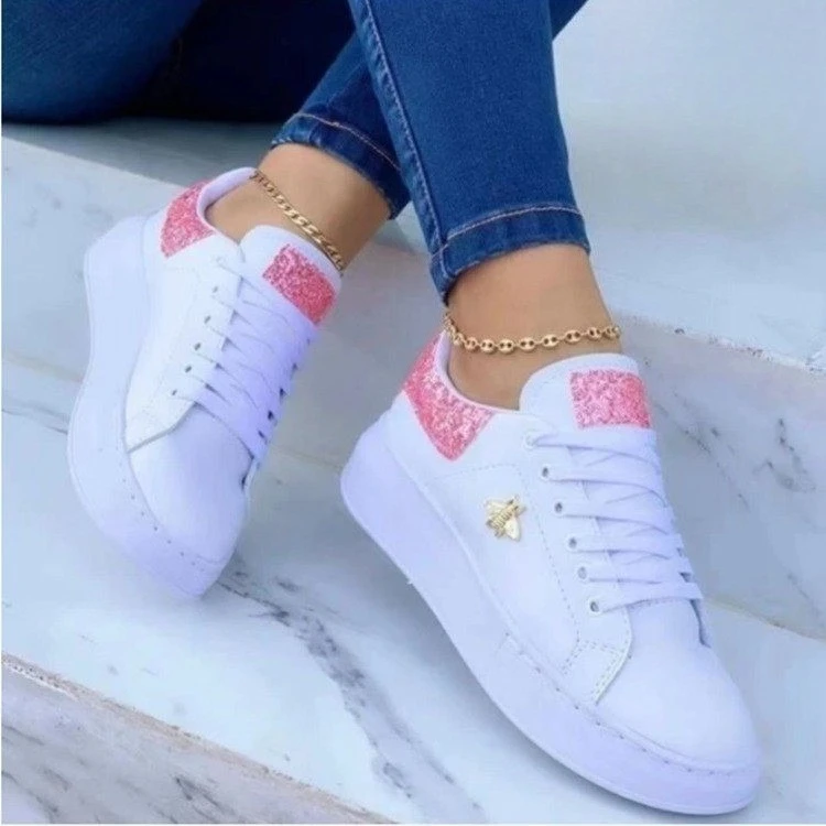 Fashion Trend Women's Flat Shoes Minimal Shallow Mouth Sneakers Outdoor Casual Comfortable Ladies Soft Sole Single Shoe